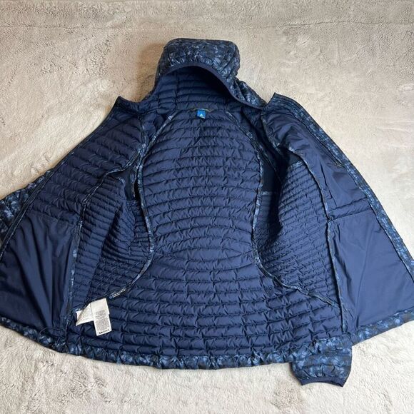Eddie Bauer Jacket Womens Medium Tall Storm Down 800 First Ascent Goose Fill Puf - Picture 7 of 13